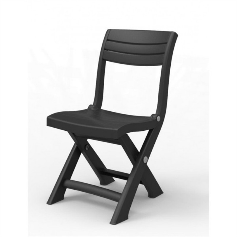 ALLIBERT BISTRO Tacoma zahradní židle, grafit 17199836