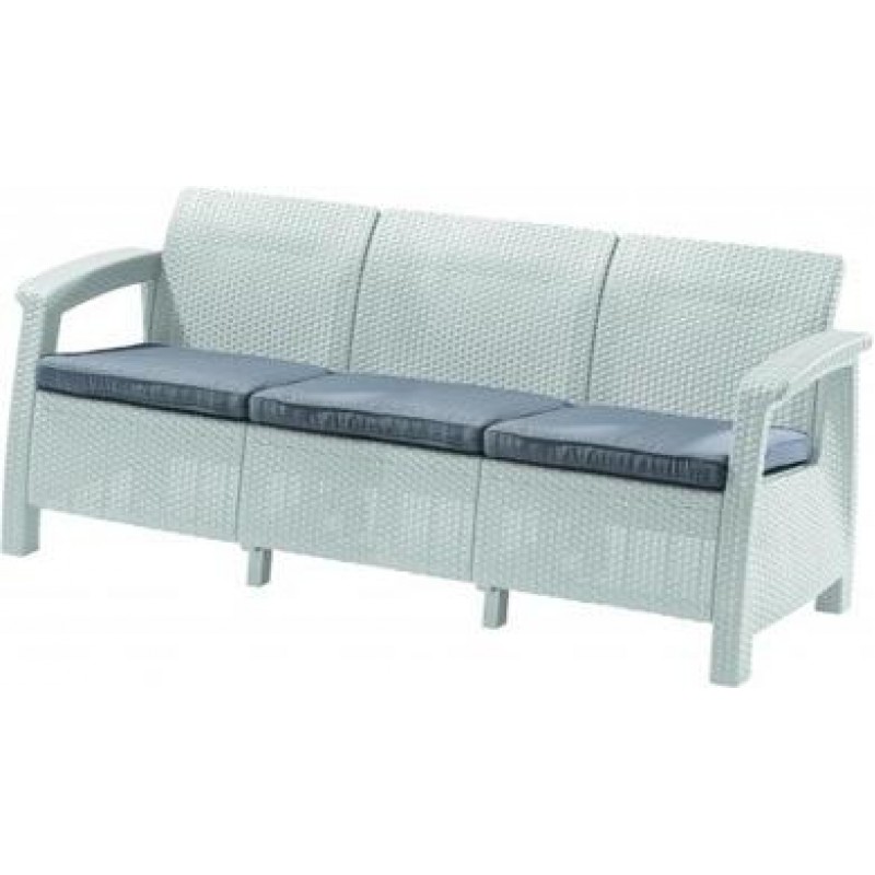 ALLIBERT CORFU LOVE Seat max pohovka, bílá/šedá 17197959