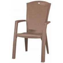 ALLIBERT MINNESOTA zahradní židle, 61 x 65 x 99 cm, Cappuccino 17198329