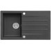 ALVEUS CORTINA 130 kuchyňský dřez granitový, 860 x 500 mm, POP-UP, černá