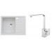 ALVEUS Set INTERMEZZO 30 dřez 620x480 mm + baterie RENO, bílá
