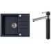 ALVEUS Set ROCK 30 dřez 595x475 mm + baterie ZINA, Twilight 05