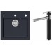 ALVEUS Set FORMIC 20 dřez 520x510 mm + baterie ZINA, Twilight 05