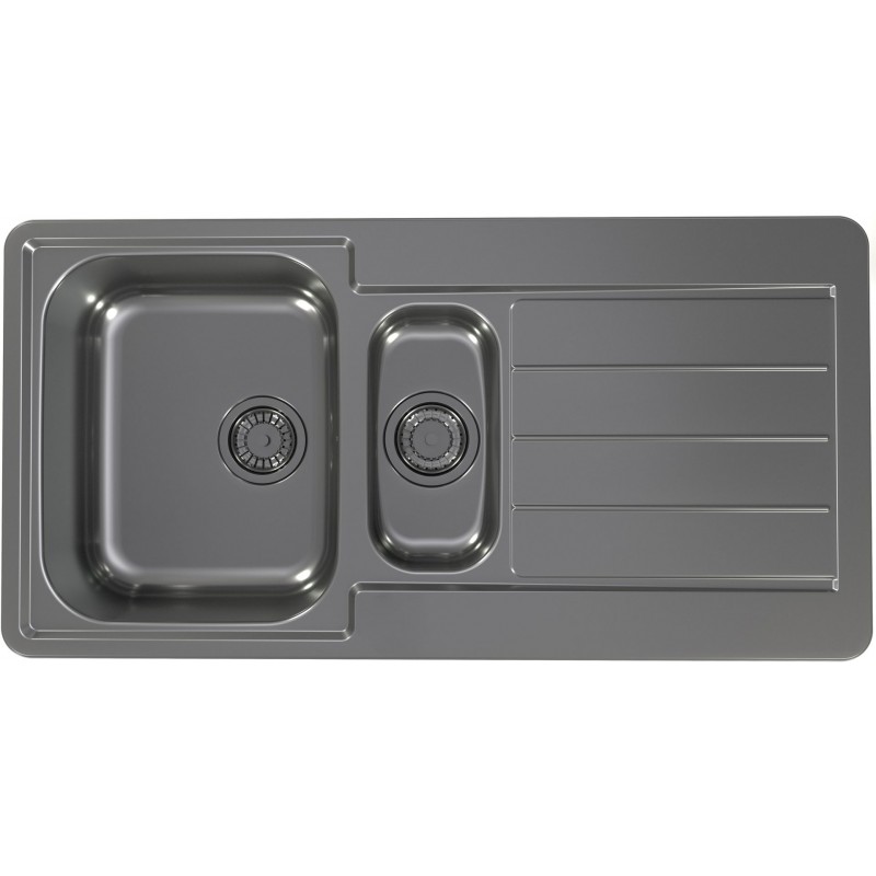 ALVEUS LINE 10 Monarch kuchyňský dřez, 980 x 500 mm, antracit 1078568