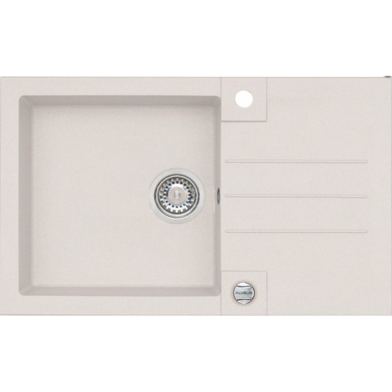 ALVEUS Rock 130 kuchyňský dřez, granital plus Pearl 01
