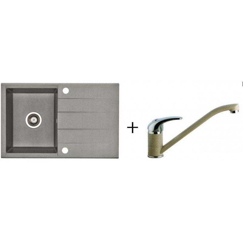 ALVEUS set dřez Cubo 30 + baterie AM 50, anthrazit ALVEUS set dřez Cubo 30 + baterie AM 50, anthrazit