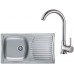 ALVEUS Set BASIC 170 dřez nerezový 780x435 mm + baterie KARINA chrom