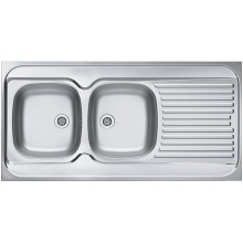 ALVEUS CLASSIC 100 celoplošný dřez nerez, 1200 x 600 mm, levý 1009084