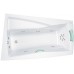 TEIKO Vana Ara L rohová 160 x 105 cm - HTP systém ECO AIR, levá V210160L04T06221