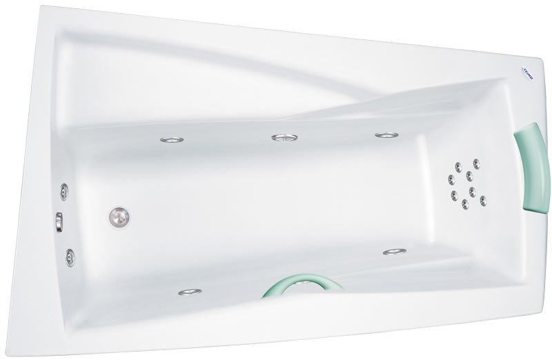 TEIKO Vana Ara L rohová 160 x 105 cm - HTP systém ECO AIR, levá V210160L04T06221 TEIKO Vana Ara L rohová 160 x 105 cm - HTP systém ECO AIR, levá V210160L04T06221