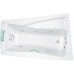 TEIKO Vana Ara P rohová 160 x 105 cm - HTP systém ECO AIR, pravá V210160R04T06221