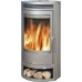 ABX Arktis 4655-4-II, krbová kamna, šedý plech