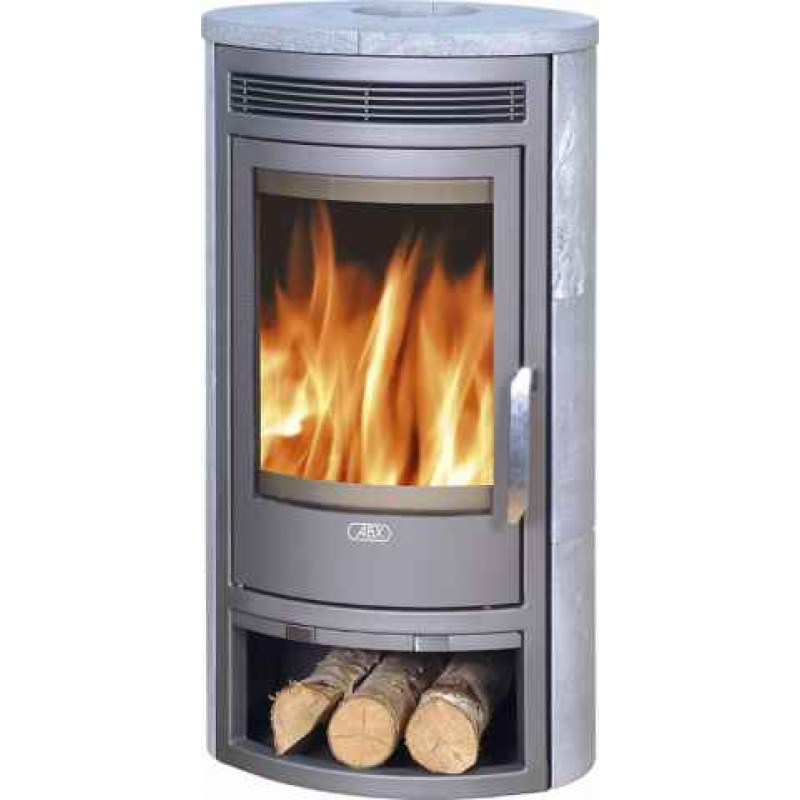 ABX Arktis 4655-4-II, krbová kamna, šedý plech- mastek