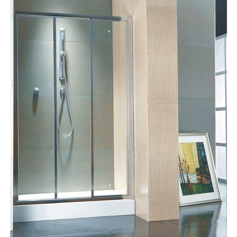 ARTTEC Natty 80 chrome chinchila Sprchové dveře do niky PAN00525