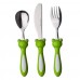 BANQUET Sada dětských příborů FROG, 3 ks, s plastovou rukojetí 41WF1143PCS