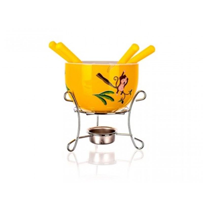 BANQUET 6dílný fondue set na čokoládu Monkey 17AA1205