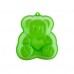 BANQUET Silikonová forma medvídek 14,2x12,3x3,5 cm CULINARIA green 3122050G
