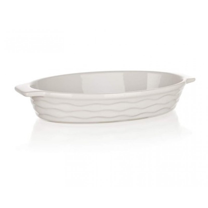 BANQUET Zapékací forma oválná 26x14cm Culinaria White 60ZF06