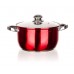 BANQUET Hrnec s poklicí 22cm, 4,3L Maestro Red 48HF09RC22