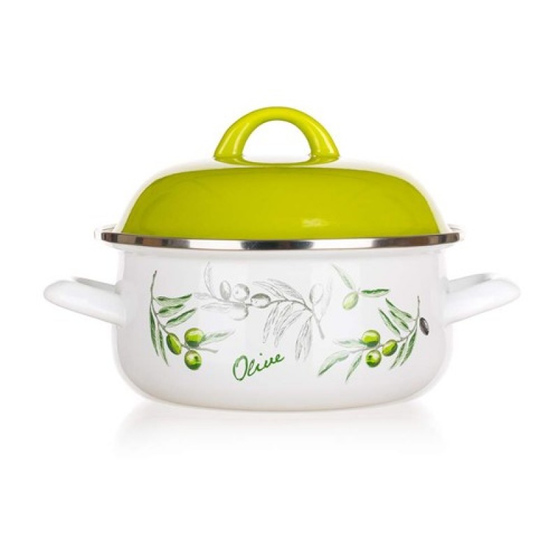 BANQUET OLIVES Kastrol smaltovaný 18 cm 13SM118CLOLIV BANQUET OLIVES Kastrol smaltovaný 18 cm 13SM118CLOLIV