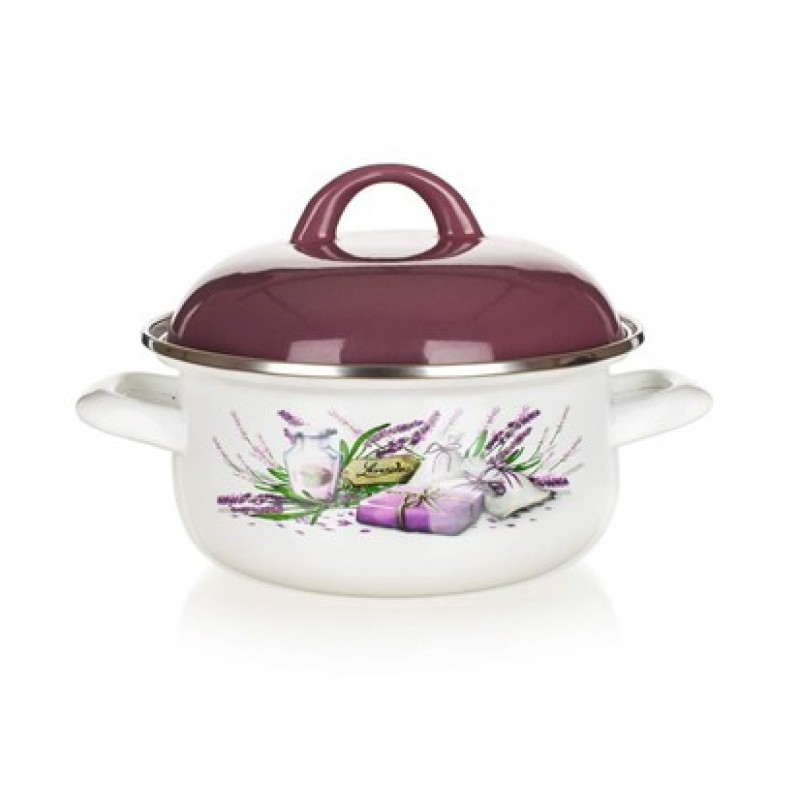 BANQUET LAVENDER kastrol smaltovaný 22cm 13SM122CLLK