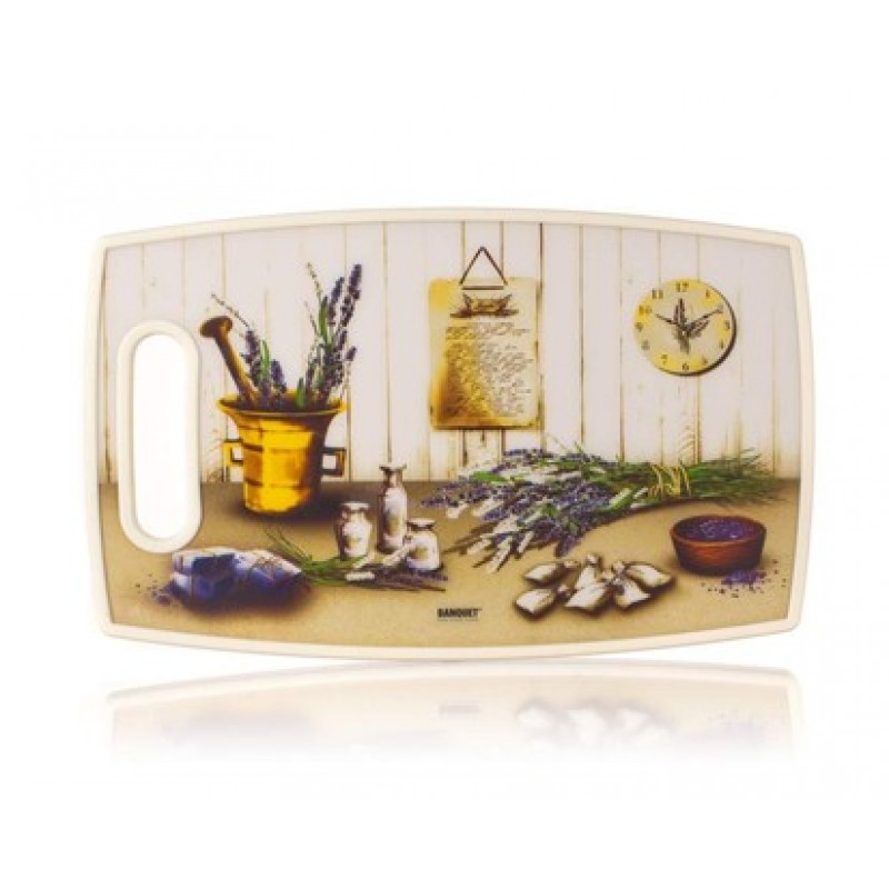 BANQUET LAVENDER Krájecí prkénko plastové 36x22cm 12FHH20016 BANQUET LAVENDER Krájecí prkénko plastové 36x22cm 12FHH20016