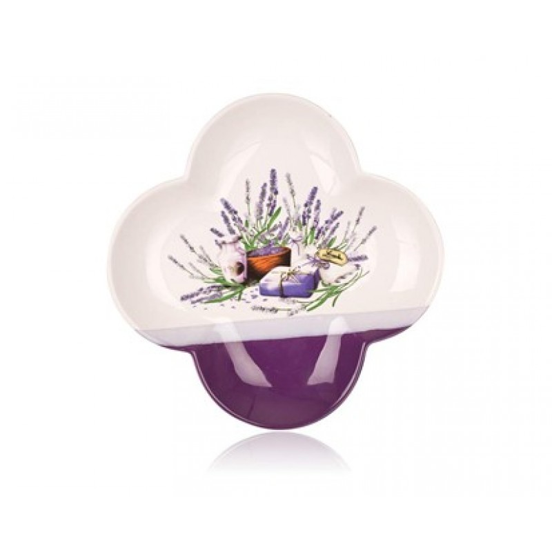 BANQUET LAVENDER Servírovací mísa čtyřlístek 32cm 60SM03L