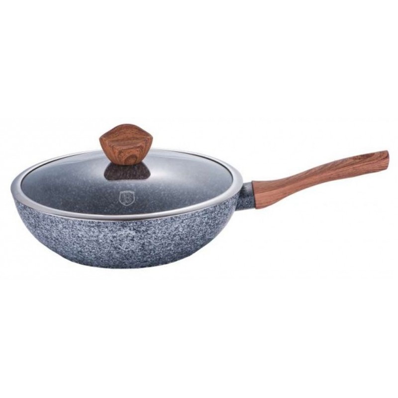 BERLINGERHAUS Forest Line pánev Wok s poklicí, 28 cm BH-1204