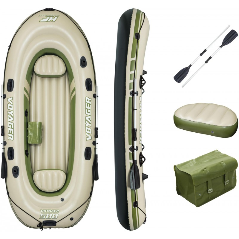 BESTWAY Hydro-Force Voyager 500 Nafukovací člun, 348 x 141 x 48 cm 65001 BESTWAY Hydro-Force Voyager 500 Nafukovací člun, 348 x 141 x 48 cm 65001