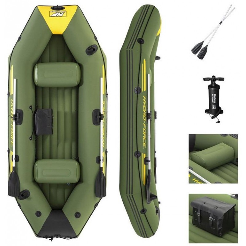 BESTWAY Hydro-Force Marine Pro Nafukovací člun, 291 x 127 x 46 cm 65096 BESTWAY Hydro-Force Marine Pro Nafukovací člun, 291 x 127 x 46 cm 65096