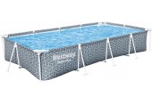 BESTWAY Steel Pro Bazén, 366 x 201 x 66 cm, bez filtrace 561FT