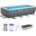 BESTWAY Steel Pro Max Splashview Bazén 488 x 244 x 122 cm, kartušová filtrace 561MB