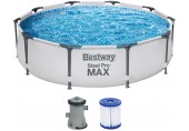 BESTWAY Steel Pro Max Bazén 305 x 76 cm, kartušová filtrace 56408
