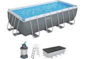 BESTWAY Power Steel Bazénový set 488 x 244 x 122 cm, písková filtrace 56671