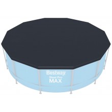 BESTWAY Krycí plachta pro bazén 366 cm, černá 58037