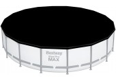 BESTWAY Krycí plachta pro bazén 549 cm, černá 58039