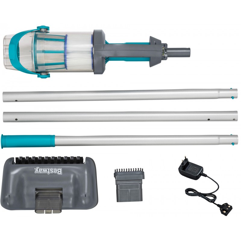 BESTWAY AquaGrip Aku ruční bazénový vysavač s filtrační patronou 250 cm 58946