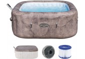 BESTWAY Lay-Z-Spa Rome EnergySense Smart AirJet Vířivka, 180 x 180 x 71 cm, 6 osob 6001K