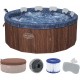 BESTWAY Lay-Z-Spa Toronto ThermaCore Smart AirJet Vířivka, 190 x 70 cm, 7 osob 6001W