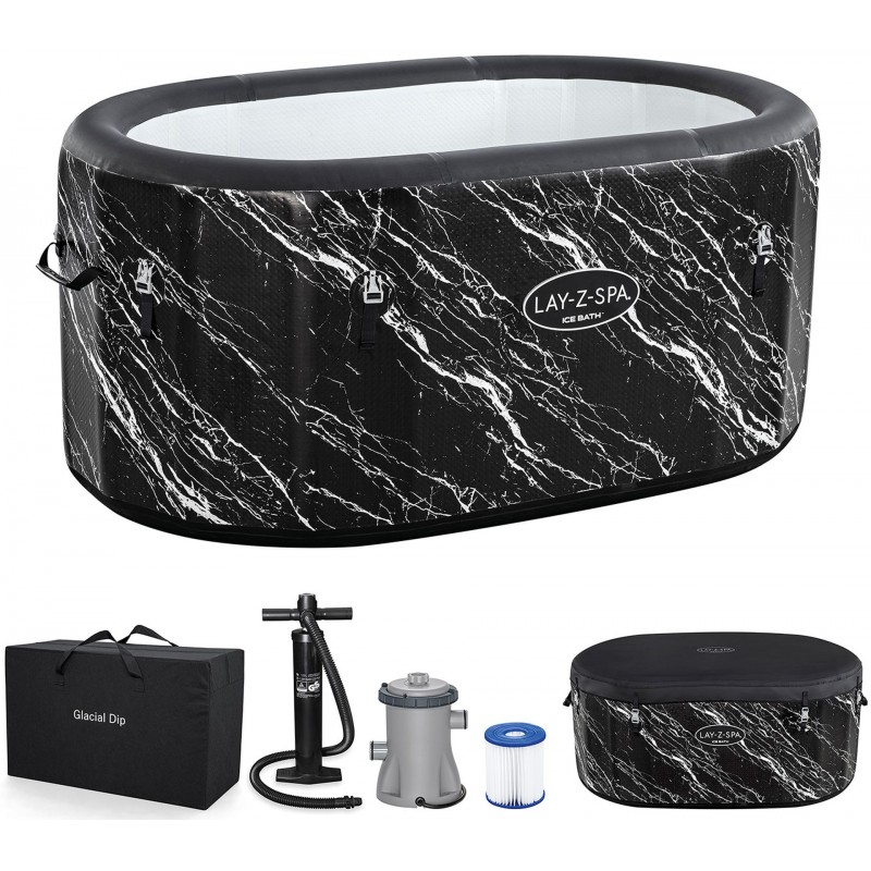 BESTWAY Lay-Z-Spa Glacial Dip FortiFiber Bazének pro ledové koupele 152 x 92 x 71 cm 6002Q