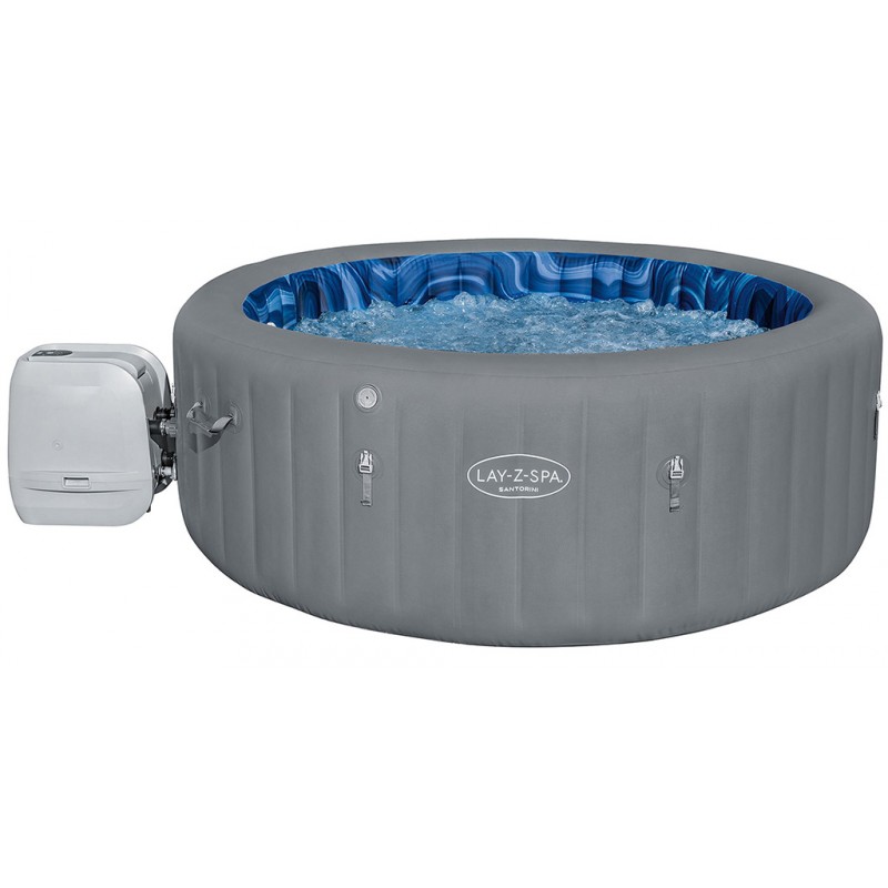 BESTWAY Lay-Z-Spa Santorini HydroJet Pro Vířivka, 216 x 80 cm, 5-7 osob 60075
