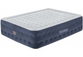 BESTWAY TruLeisure Queen Nafukovací postel s vestavěnou pumpou, 203 x 152 x 51 cm 6716P