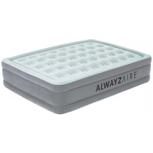 BESTWAY AlwayzAire Queen Nafukovací postel s vestavěnou pumpou, 203 x 152 x 46 cm 67624