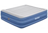 BESTWAY TriTech King Nafukovací postel s vestavěnou pumpou, 203 x 193 x 56 cm 67692