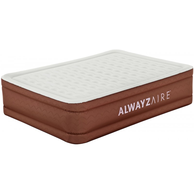 BESTWAY AlwayzAire Fortech Comfort Queen Nafukovací postel, 203 x 152 x 51 cm 69037 BESTWAY AlwayzAire Fortech Comfort Queen Nafukovací postel, 203 x 152 x 51 cm 69037