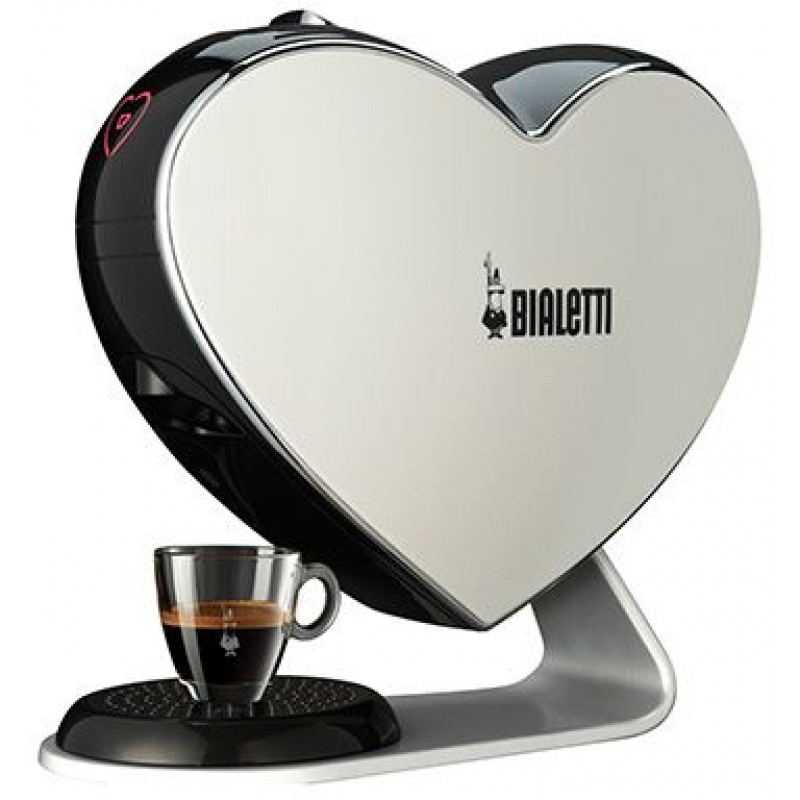 BIALETTI Cuore kávovar, bílý 3012199313