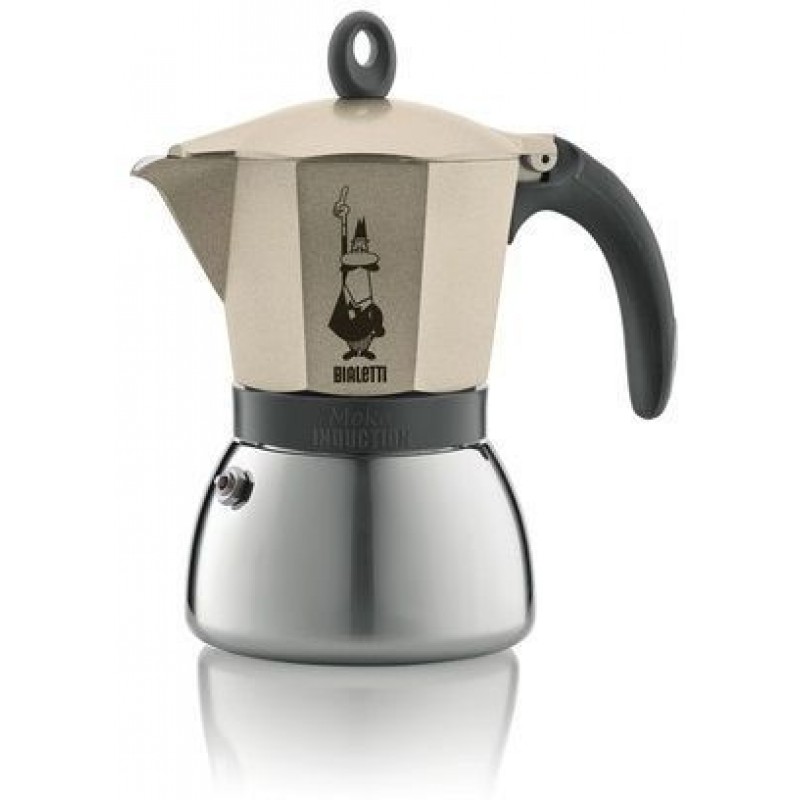 BIALETTI Moka Indukce konvička, 6 porcí, světle zlatá 2180199317 BIALETTI Moka Indukce konvička, 6 porcí, světle zlatá 2180199317