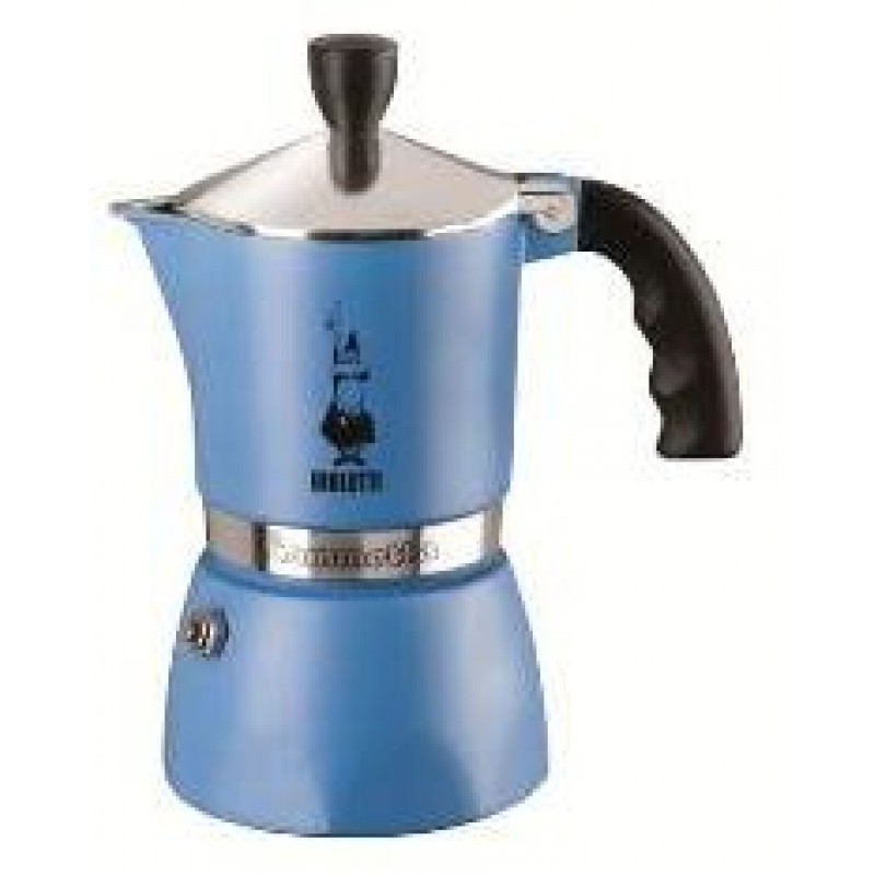 BIALETTI Fiammetta konvička, 1 porce, hliník - světle modrá 2150199311 BIALETTI Fiammetta konvička, 1 porce, hliník - světle modrá 2150199311