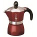 BIALETTI Dama Glamour konvička, 3 porce, hliník - tmavě červená 2160199319