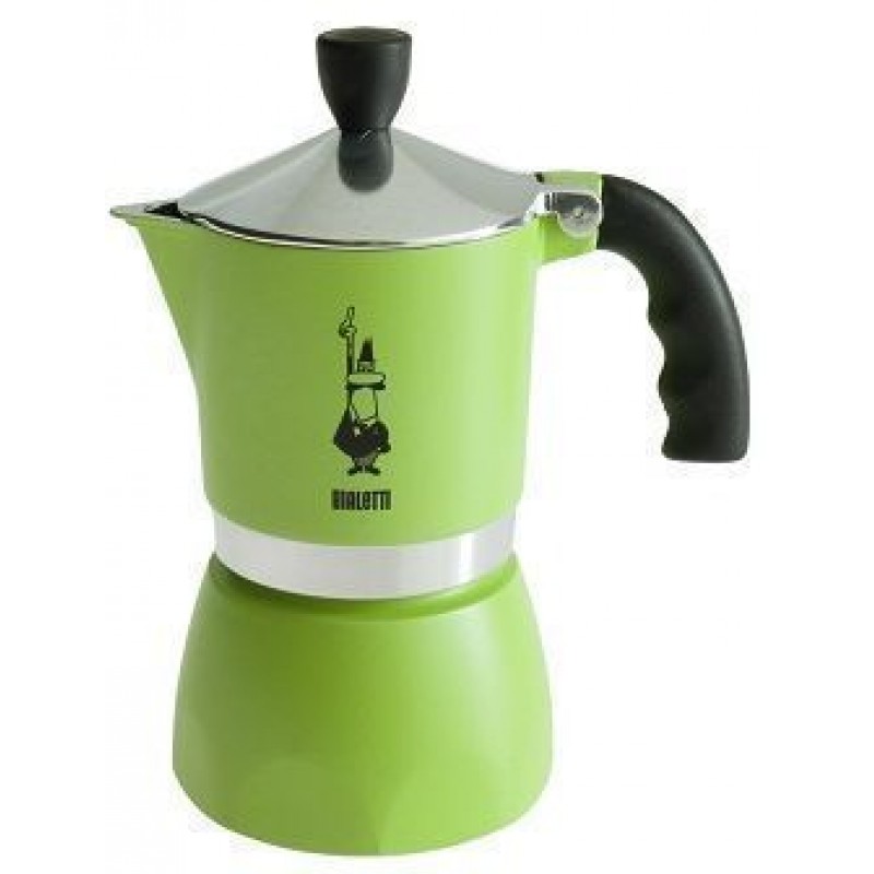 BIALETTI Fiammetta konvička, 3 porce, hliník - sv. zelená 2150199318